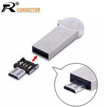 3 шт. OTG адаптер USB к Micro USB конвертер USB флэш-накопитель кабельный разъем для Android смартфон планшетный ПК с OTG