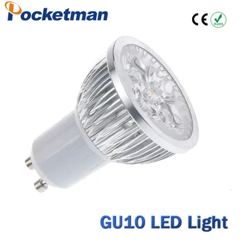 

Super Bright LED Gu10 Spotlight 3W 4W 5W GU10 LED Bulb 110V 220V Dimmable Warm/Cool White Free shipping