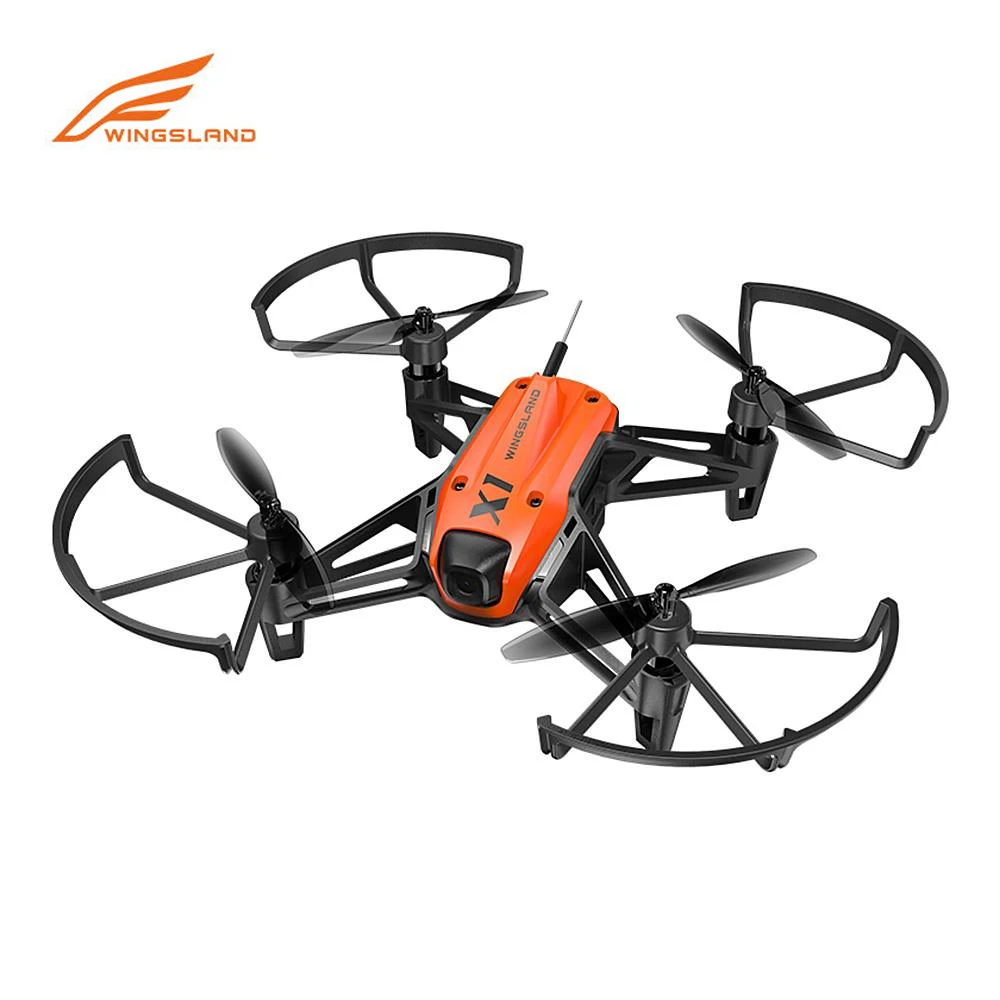 

Original Wingsland X1 WIFI FPV Micro Module Racing Drone with Optical Flow Positioning BNF -Orange VS JJRC H8 Mini H20 Drone