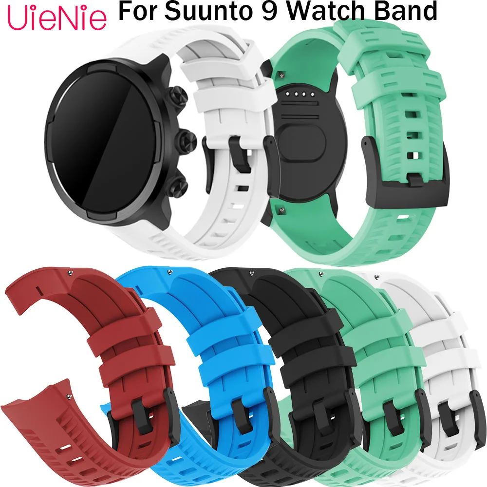 Для SUUNTO 9 Frontier/классический силиконовый спортивный ремешок на запястье сменный