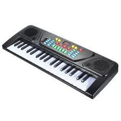 37 клавиш малыш орган электрическое пианино Цифровая музыка электронная клавиатура музыкальный инструмент с мини-микрофоном для детей