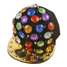 Новые шляпы snapback, дизайн, золотые шипованные заклепки, крылья, в форме хип-хоп, мужские кепки snapback, Брендовая женская бейсболка хип-хоп