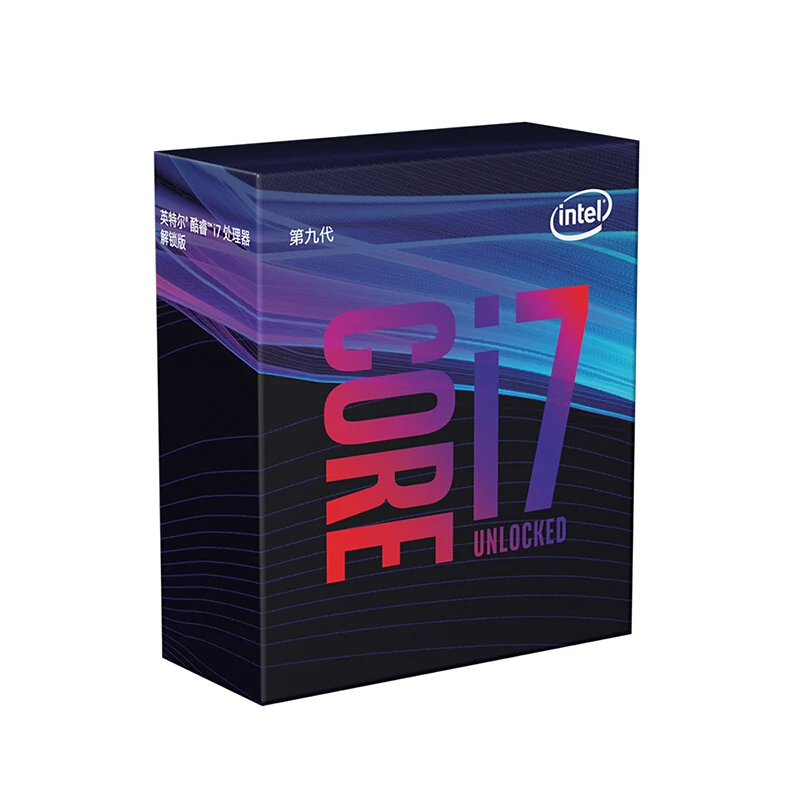 Процессор Intel Core i7-9700K для настольных ПК 8 ядер до 3,6 ГГц турбо разблокированный LGA1151 300 серии 95 Вт настольный процессор