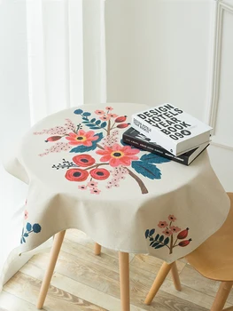 

Restaurant Round Table Table Cloth Tea Table Dustproof Cloth Cover A Piece Of Cloth Television Bedside Cupboard Covering Cloth