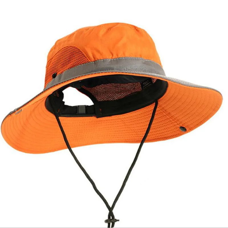 Fishing Caps Outdoor Portable Wide Anti Sun UV Protection Hat Adults