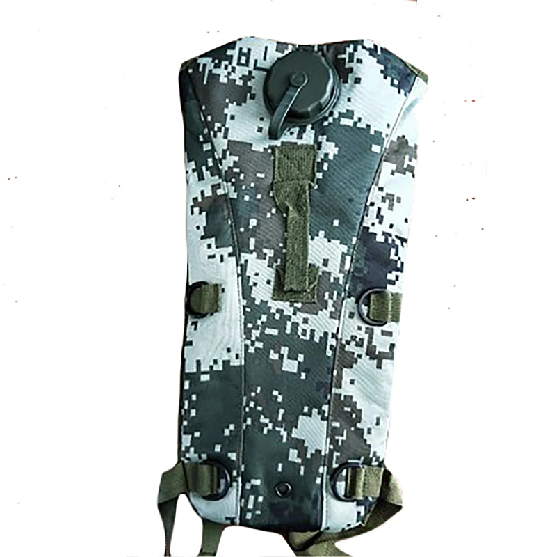 3L Water Bag Molle Military Camouflage Tactical Hydration Backpack Outdoor Camping Nylon Fashion Water Bladder Bag For Cycling - Цвет: 07Digital