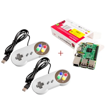 

Raspberry pi 3 with Wifi & Bluetoothal Raspberry Pi 3 Model B +2 x Raspberry PI Orange Pi USB Gamepad