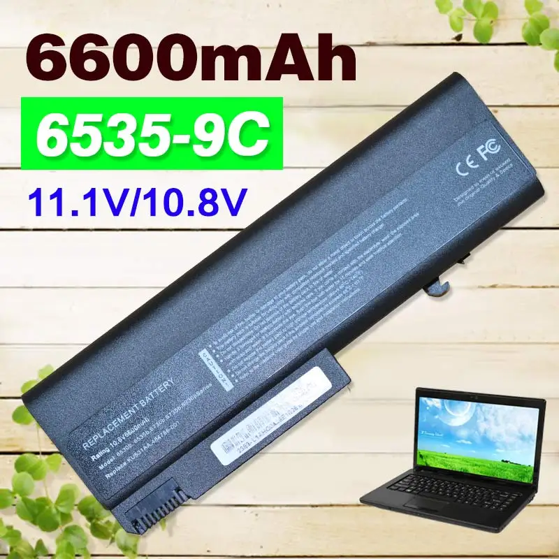 Скидка 6600 мач аккумулятор для ноутбука hp EliteBook 6930p 8440p 8440 вт ProBook 6440b 6445b 6450b 6540b 6545b 6550b 6555b