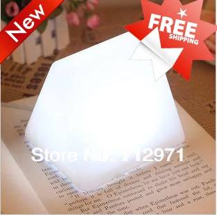 

LED home desktop night lamp/BB mood sleep lamp/Cube design lamp/warm and yellow light