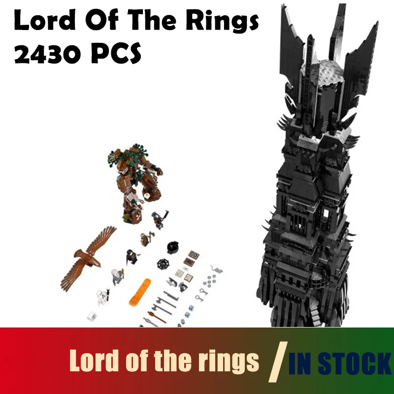 

Compatible with lego Movies Series 10237 Model Building Blocks toys 16010 2430Pcs Lord of the rings Educational DIY toys hobbies