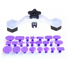 Автомобильный PDR вмятина Устранитель вмятин безболезненные вмятин Наборы инструментов для ремонта PDR клей вкладки 24x отличаются Авто тело безболезненные вмятин Инструменты для удаления