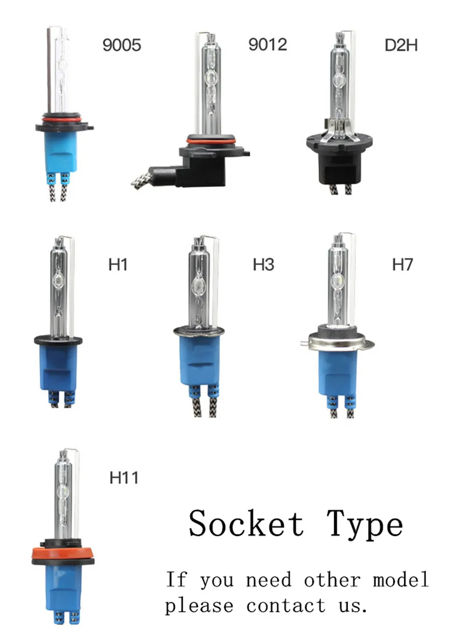 55 Вт H1 H3 H4 H7 H11 H8 H9 9005 9006 HB3 HB4 9012 D2H HIR2 AC HID Xenon комплект для переоборудования автомобиля лампы Авто головного средства ухода за кожей Шеи светильник тумана светильник