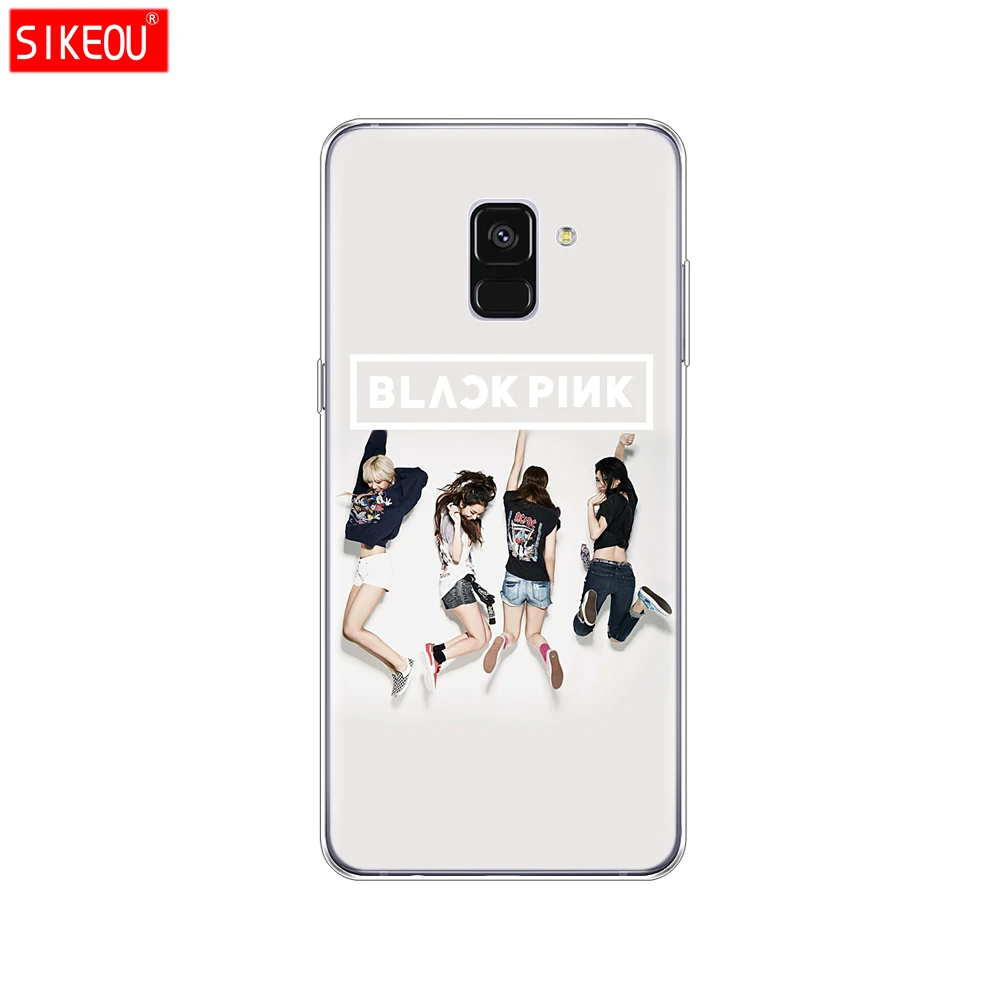 Силиконовый чехол для телефона Samsung Galaxy A8 2018 A3 A310 A5 A510 A7 2016 2017 черный