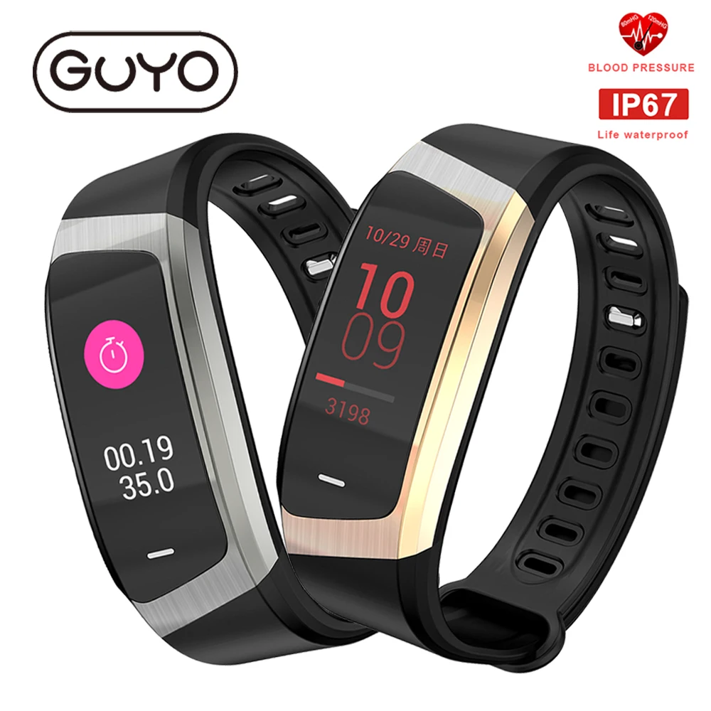 

Smart Watch E18 Color Touch Screen IP67 Waterproof Blood Pressure Oxygen Heart Rate Monitor Sport Bracelet for Men Women