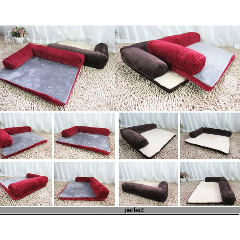 Thickened font b Pet b font Dog font b Bed b font Sofa Mat Soft Detachable
