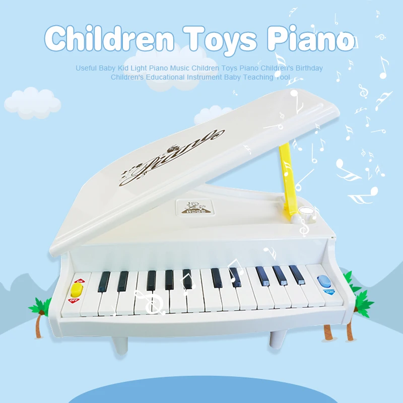 Полезный светильник для малышей, фортепиано, музыка, детские игрушки, пианино, Детский обучающий инструмент на день рождения, Детский обучающий инструмент