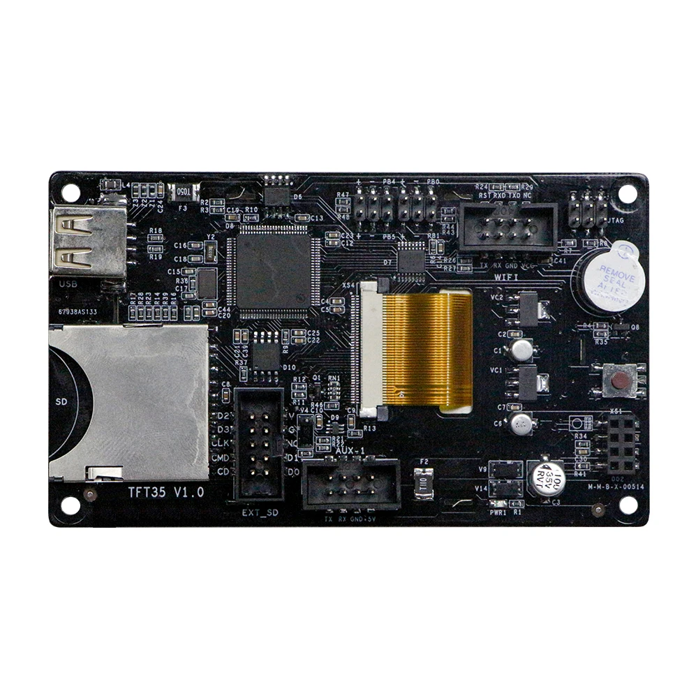 Visor da Impressora Displayer para Sbase Sensível ao Toque de 3.5 Tela do Painel de Lcd de 3.5 Tela Polegadas ''tft Monitor Colorido 3d Tft35 V1.0 8 Sensível Ao Toque de 3.5 polegadas Tela