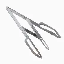 Микроблейдинг инструменты набор татуировки Золотой пропорциональный делитель Перманентный макияж измерительный инструмент Stainess направляющие из стали линейка для начинающих