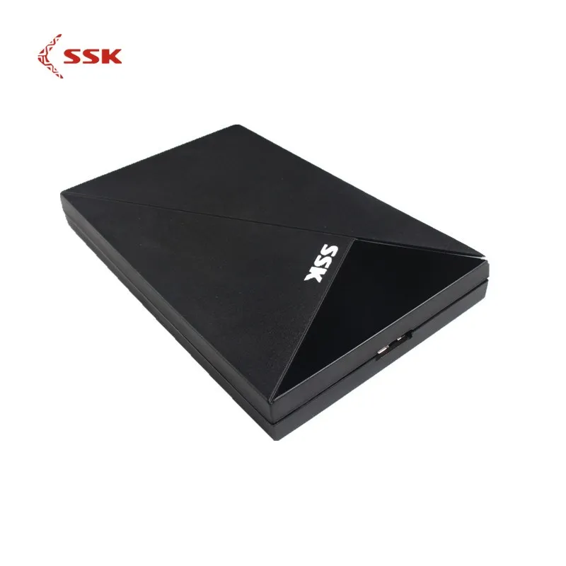 SSK HDD корпус 2,5 SATA к USB 3,0 адаптер SSD HDD коробка жесткий диск корпус внешний HDD корпус аксессуар ABS черный