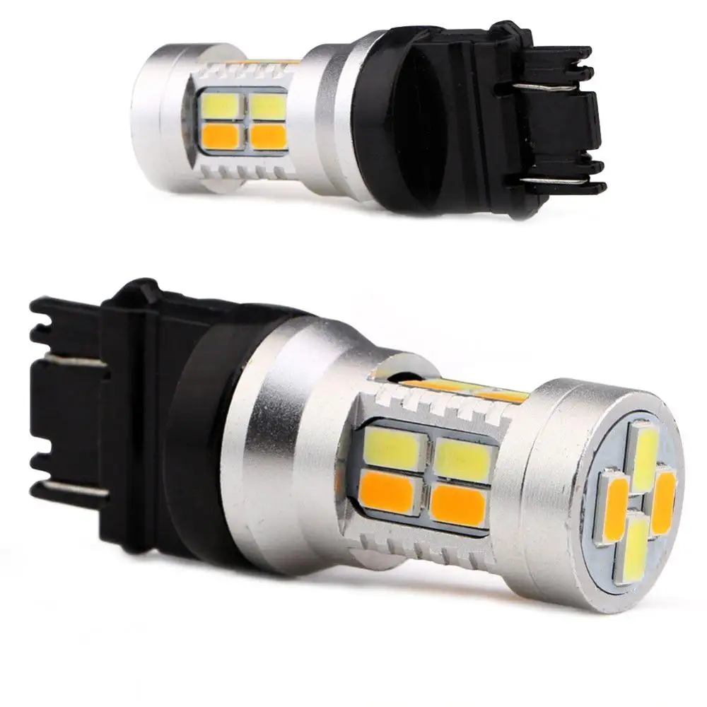 1 X высокомощный T25 3157 двухцветный Переключатель 20 smd 5730 светодиодный светильник