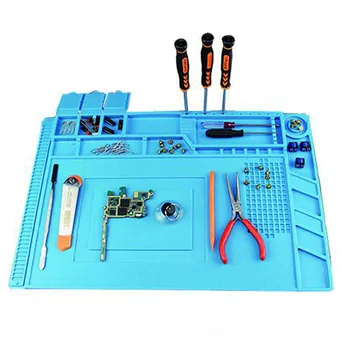 

Magnetic Silicone Heat Insulation Soldering Mat Electronics Computer Repair Mat ALI88