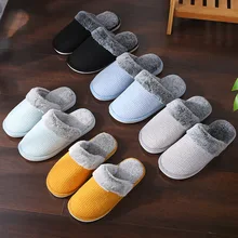 Women Home Slippers Winter Warm Indoor/floor Shoes Bathroom Plush House Slippers Fur Comfortable Slip on Women Shoes Botas Mujer warm cat winter shoes women home slippers comfort home shoes for women plus indoor shoes fur slippers