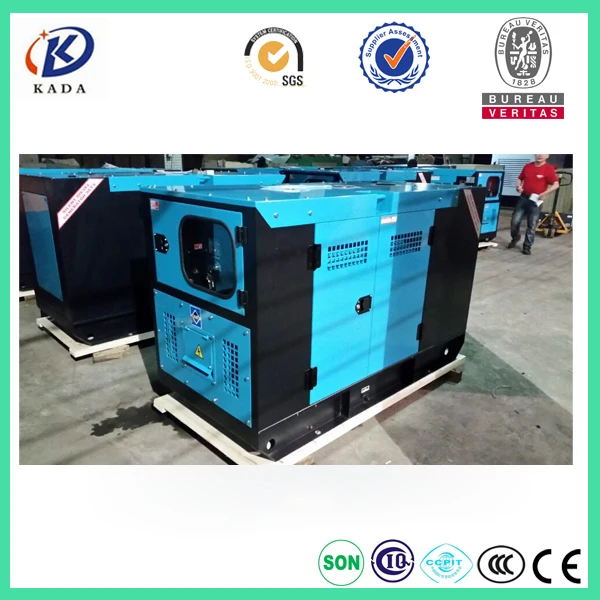 

GF3-12KW 3 Phase 50Hz 380V Water Cooled Canopy Yangdong Electric Start 12KW Diesel Generator Set