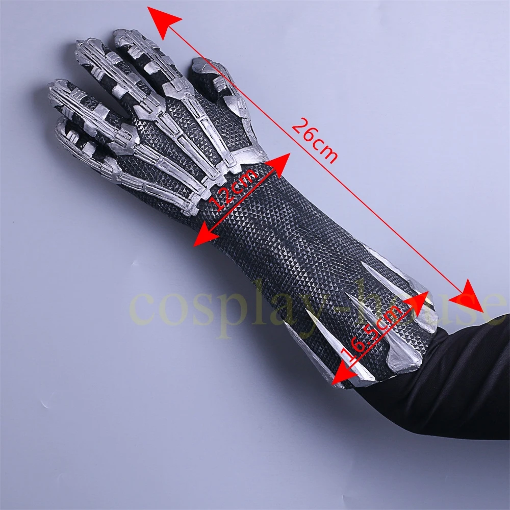 2018 Movie Black Panther Claws Gloves Cosplay Costume Superhero Gloves Halloween Prop (3)