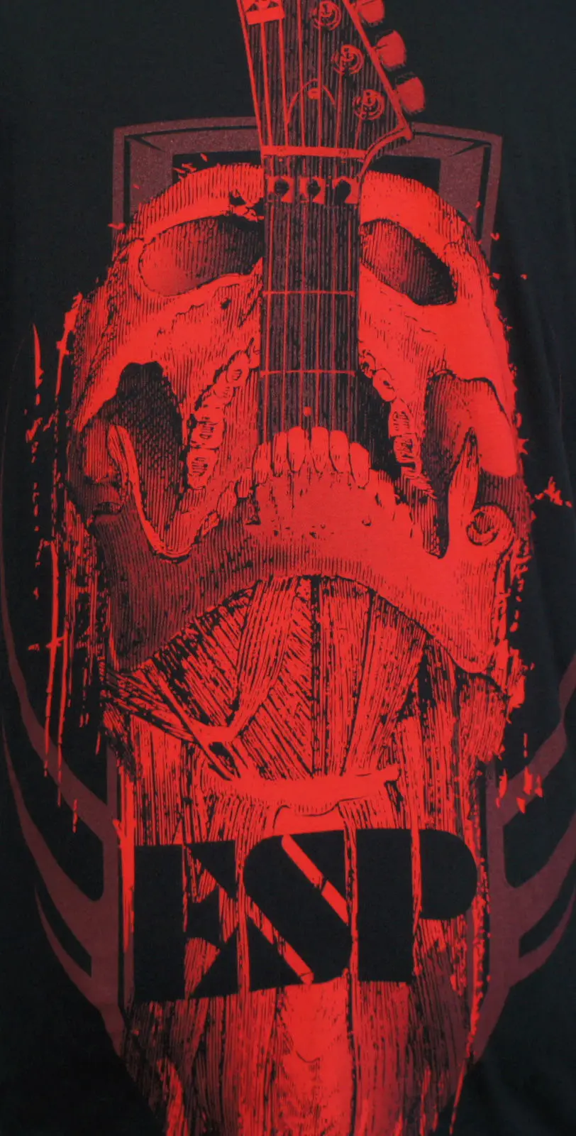 Authentic ESP Guitars Swallow Skull 