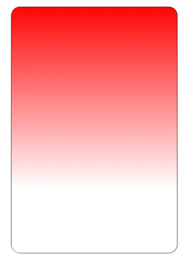 Gradient Red SIOTI квадратный градиентный фильтр красный/градиентные синий/градиентные оранжевый/градиентные ND2/4/8/16 системы безопасности для Lee Cokin Z Hitech Sioti 4X" держатель - Цвет: Gradient Red