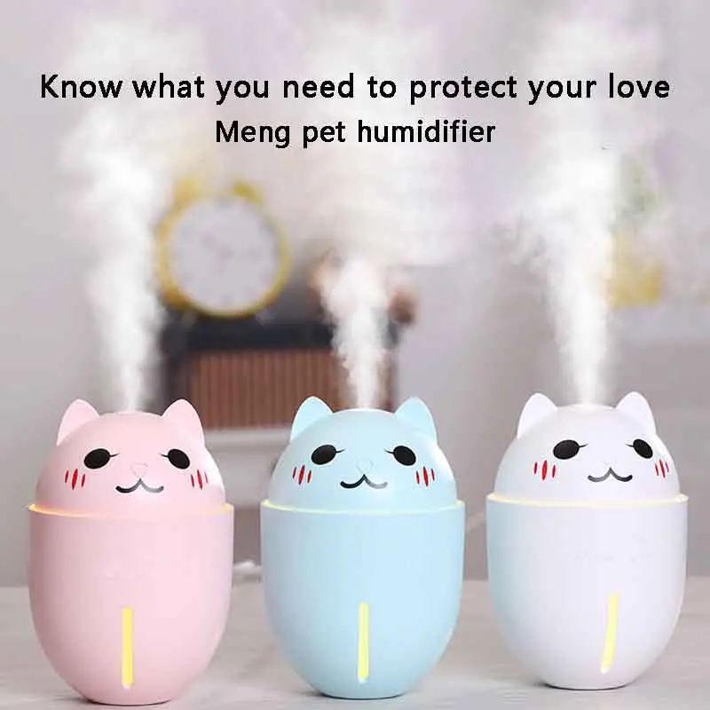 

Hot New Mini Air USB Humidifier Night Light Spray Multifunction For Home Car Office Room HY99 OC15