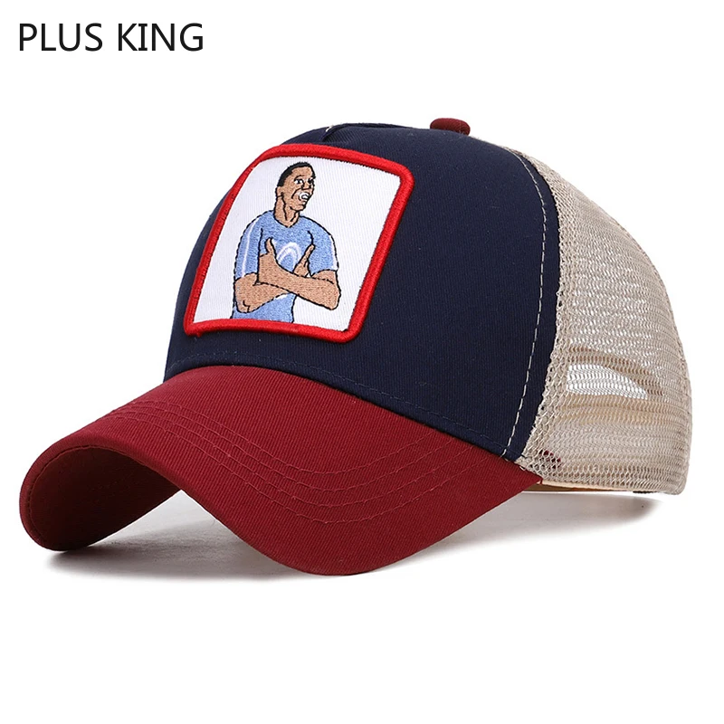 

Man Patch Baseball Cap Men Snapback Mesh Cap Trucker Hat Breathable 5 Choose