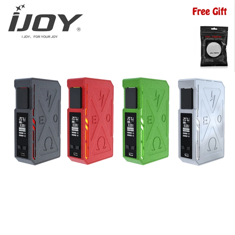 

cigarette electronique Original iJoy EXO PD270 Box Mod 207W Power by dual 20700/18650 Battery elektronik sigara Vaporizer Mod