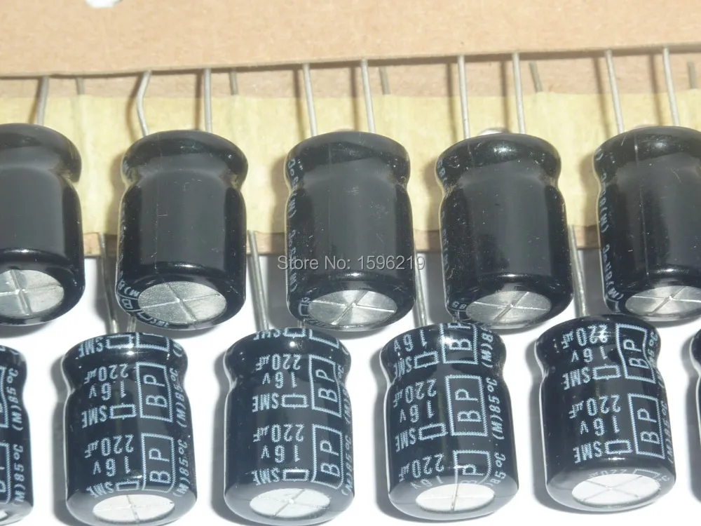 

10pcs 220uF 16V NIPPON Chemi-Con SME-BP Series 10x12.5mm Original 16V220uF Bi-polar Aluminum Electrolytic Capacitor