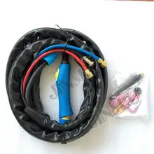 WP-18 с водяным охлаждением TIG факел 8 м для TIG сварки 350A(M16X1.5