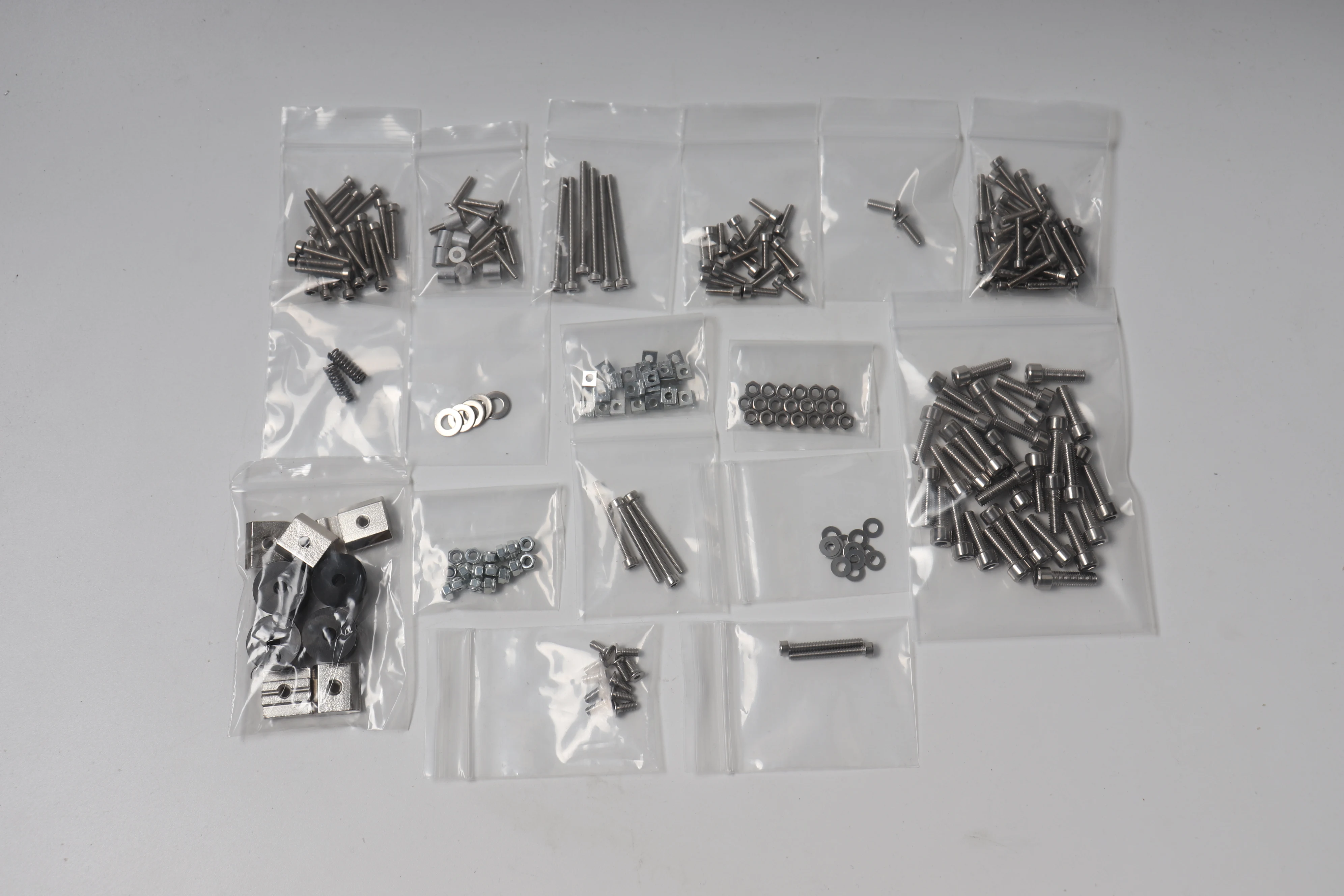 todo o kit de peças da máquina