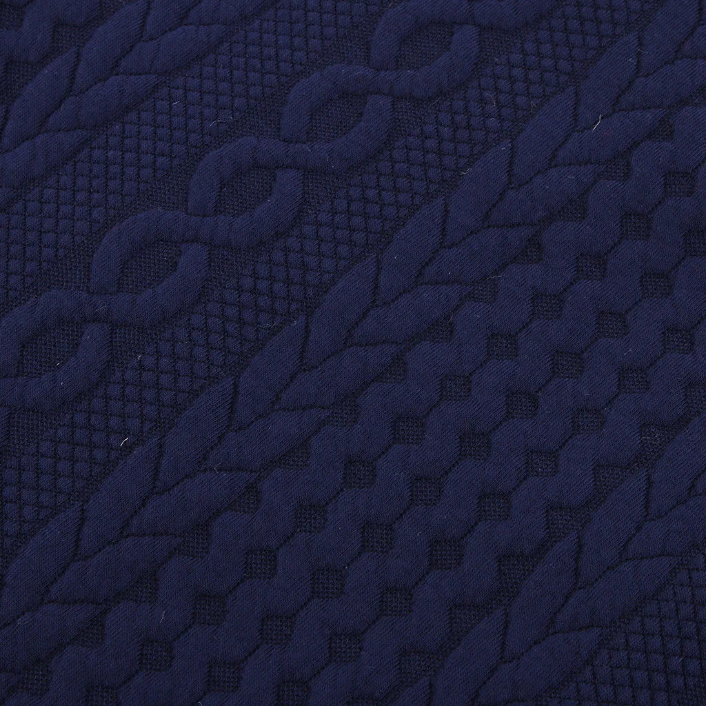1 Meter 73 Inch Wide Woven Cable Knit Fabric Handmade Home Textile Cloth Fabric for Clothing Accessories Blanket Making