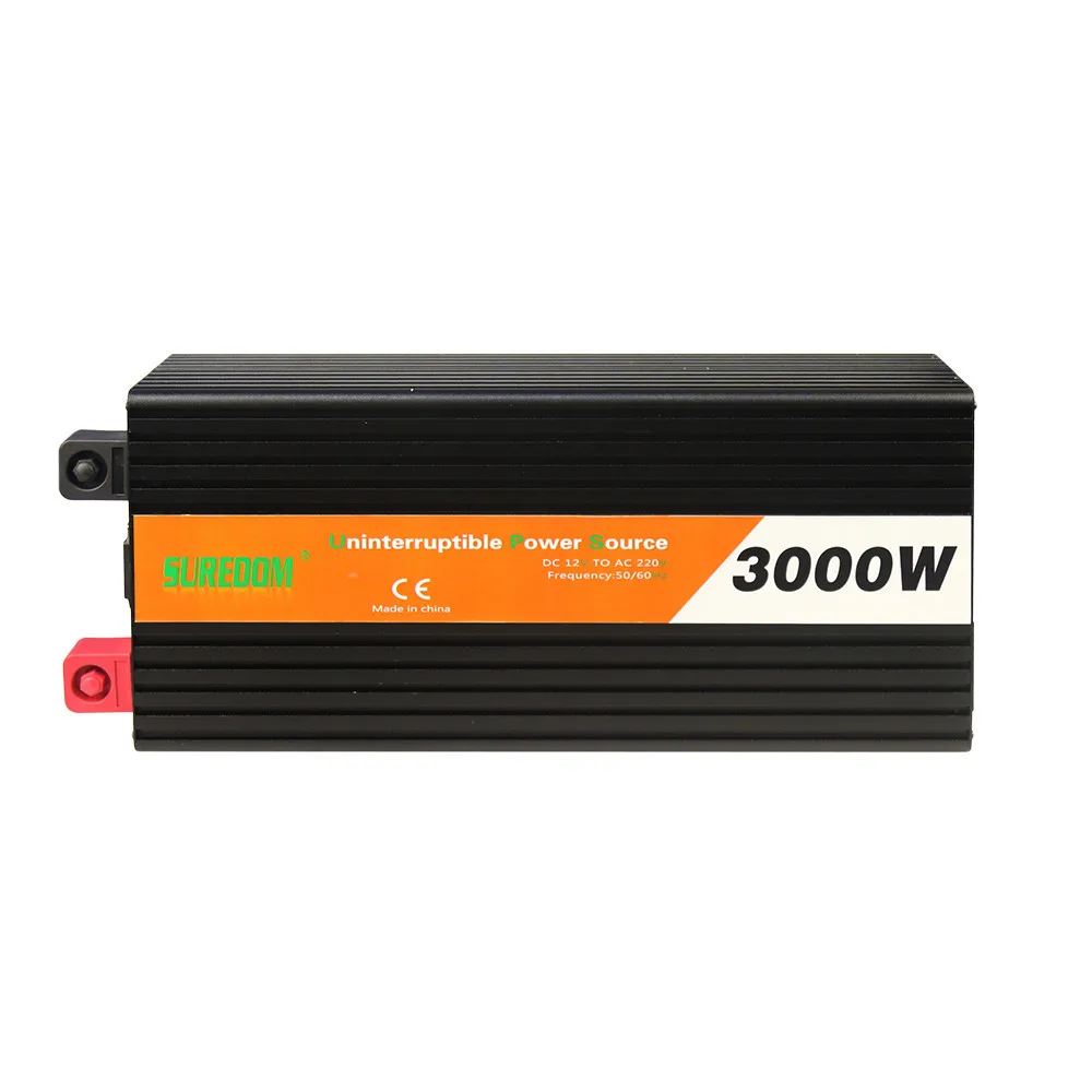 3000W UPS AC 12V к DC 220V бесперебойный источник питания Солнечный фотоэлектрический