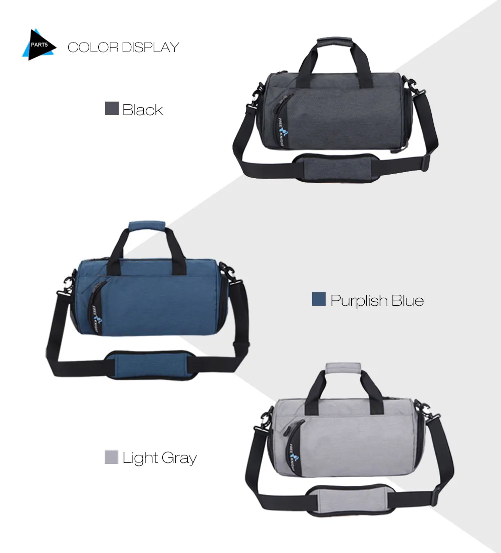 Free Knight 16L Unisex Outdoor Water Resistant Sport Fitness Handbag Travel Tote Bag