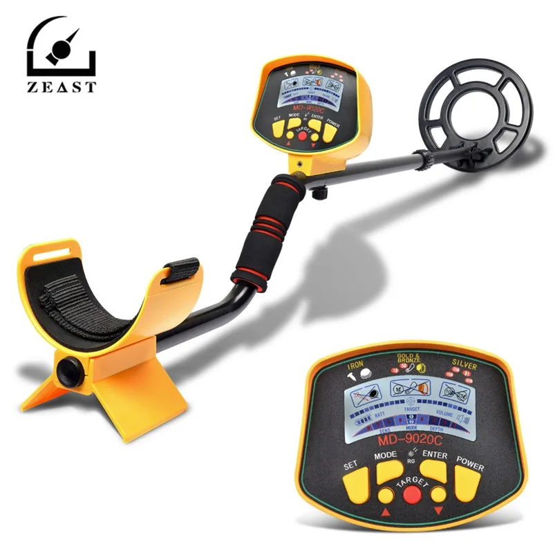 

Professional MD9020C Underground Metal Detector Metal-Detector High Sensitivity LCD Display Treasure Gold Outdoor Treasure Hunt