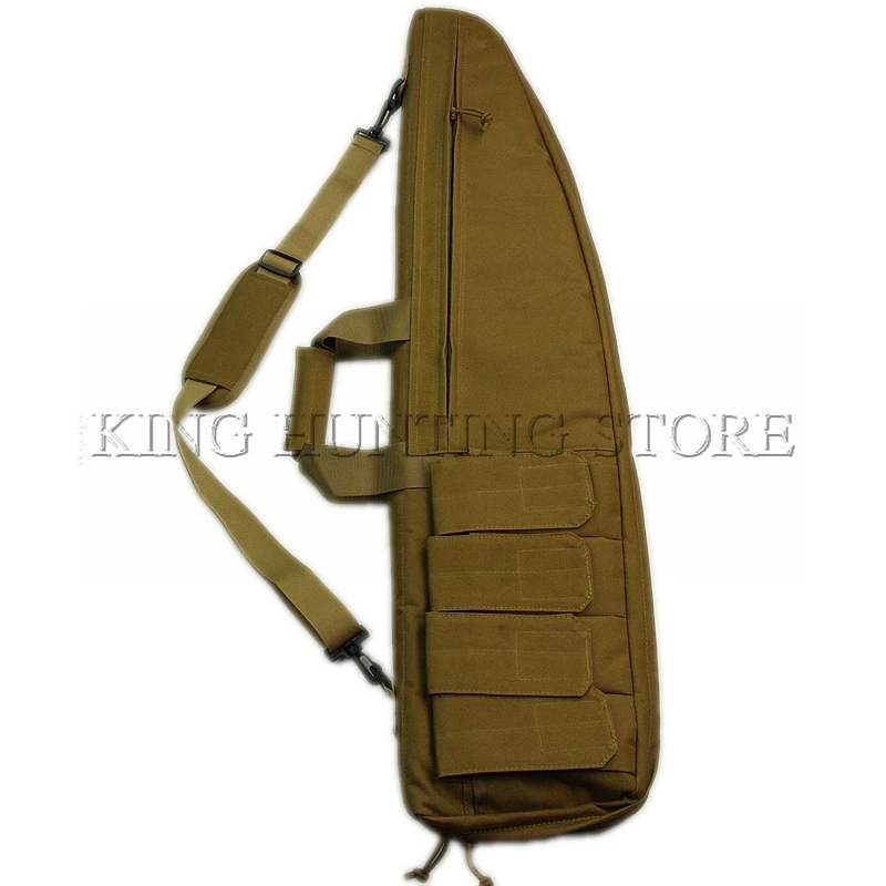 Tan Airsoft Hunting Accessories Gun Rifle Bag Slip Bevel Carry Tactical