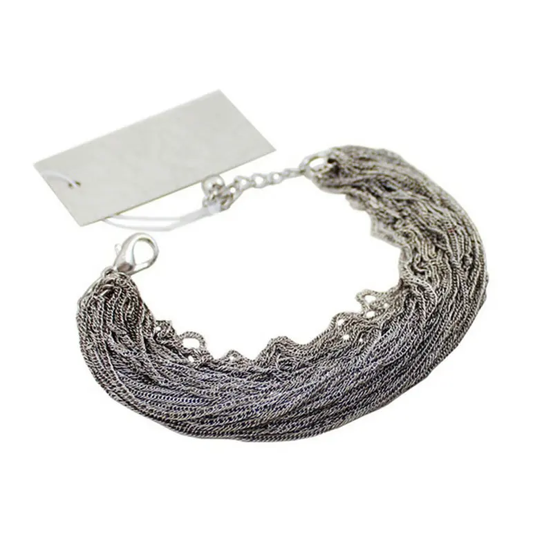 

J214 BIGBING jewelry fashion silver chain layered Bracelet women charm bracelet fashion jewelry