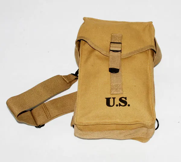 Military WWII US Amry General Purpose Ammo Bag With Strap-US001