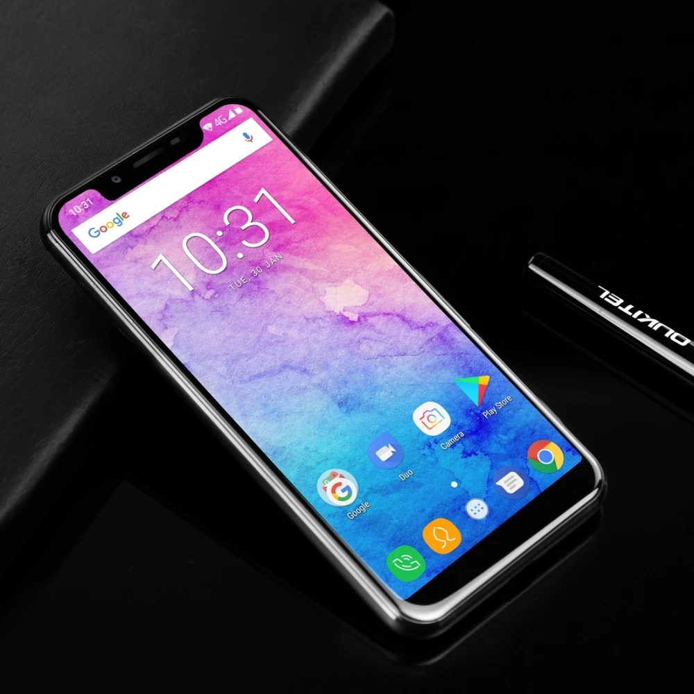 4G LTE Oukitel U18 5 85 &quot21:9 полный Дисплей смартфонов Face ID MT6750T Octa Core Android 7 0 4 GB 64 13MP Dual SIM