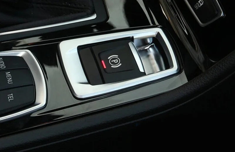 

ABS Matte Interior Electronic Handbrake Frame Cover Trim 1pcs For BMW 2 Series Active/ Gran Tourer F45 F46 2015-2018