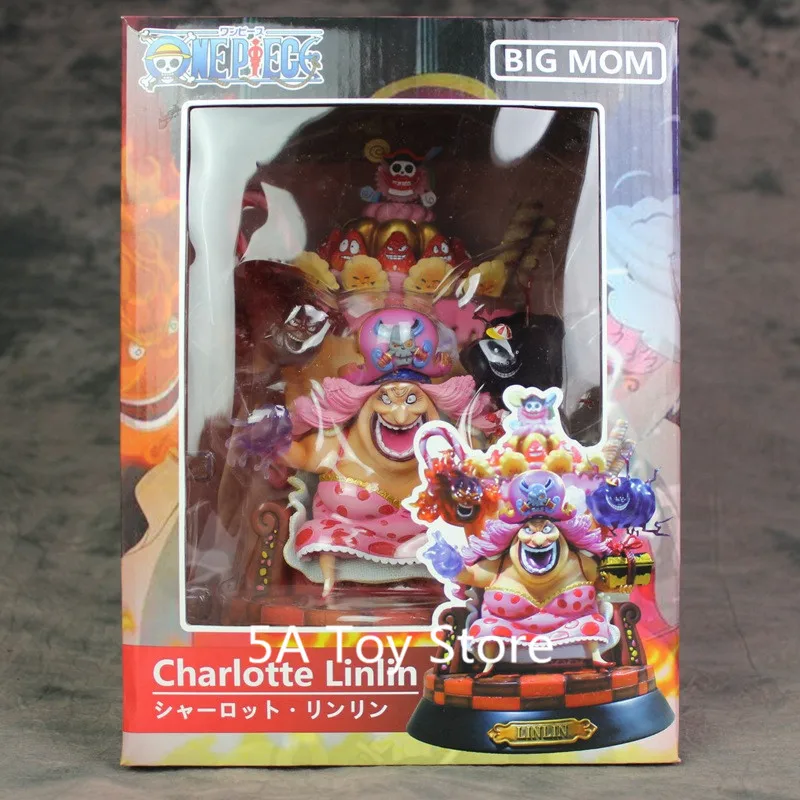 Anime One Piece BIG MOM Charlotte Linlin 15cm PVC Figure Statue New In Box