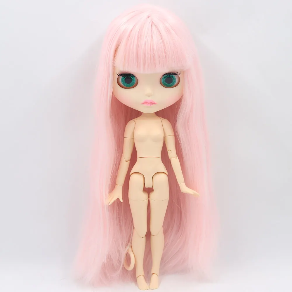 ICY Nude Blyth кукла для серии No.280BL2352 шарнир тела розовые волосы резные губы матовое