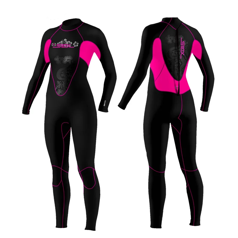 Slinx 3 мм wetsuis для женщин aqualung неопрен оборудование для дайвинга Серфинг мокрый костюм Комбинезон гидрокостюм костюмы для холодной воды
