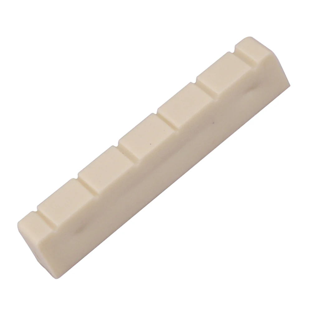 2Pcs Classical Guitar Bone Nuts 48mm Stringed Instruments for Classical Guitar Parts Replacement Accessories 