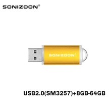 Флеш-накопитель SONIZOON XEZUSB2.0001 usb2.0 Smi3257 схема MLC8gb 16gb 32gb 64gb стабильная высокоскоростная карта памяти